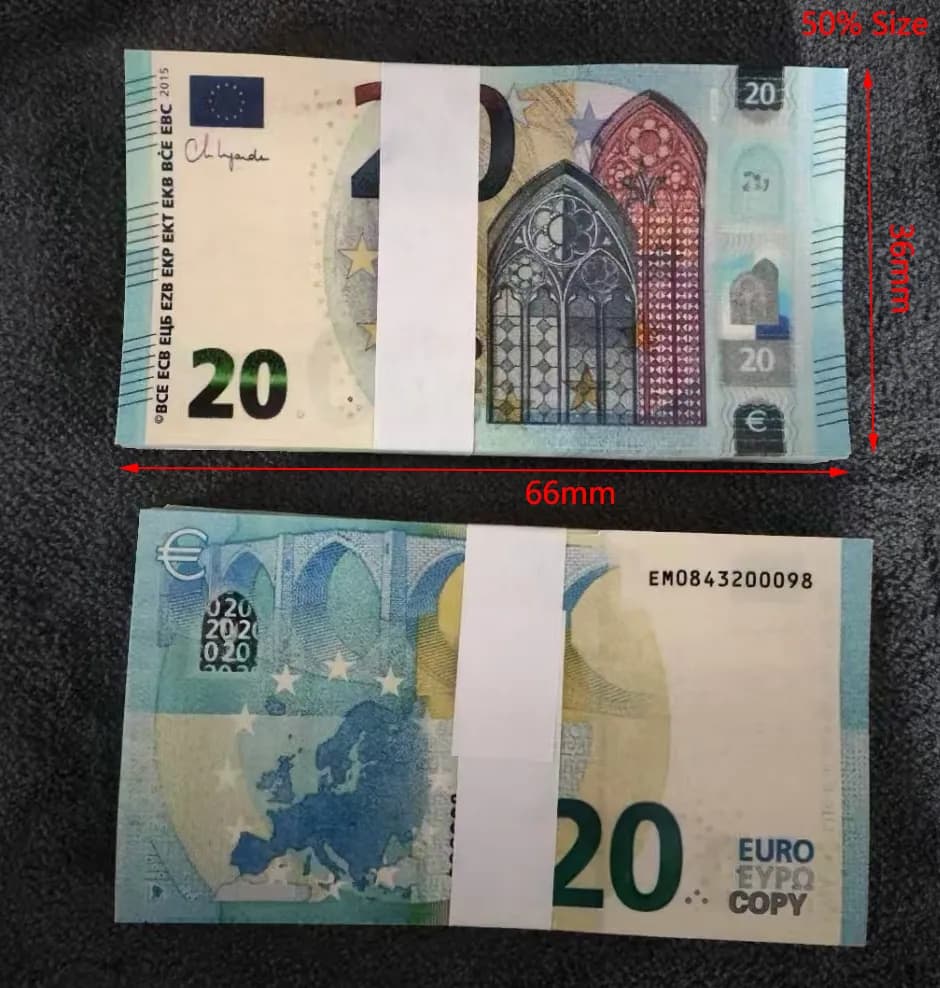 High-definition Picture Realistic Best 3A Prop Euro 5 10 20 50 100 200 500 Pounds Gbp Canada Fa K E Money Toy For Kids