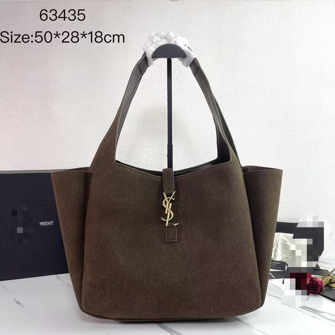 En stock : Sac cabas CrosNewody en daim Yangshulin, bandoulière chaîne, modèle 2025, polyvalent et tendance.