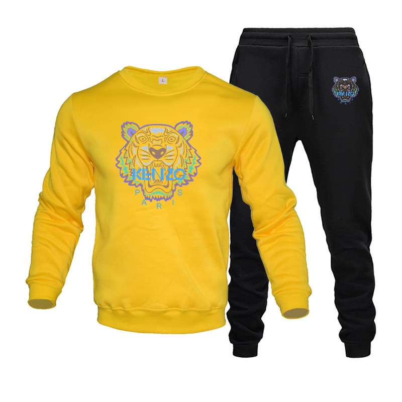 Ensemble de sport Cool coréen pour femmes, mignon, automne/hiver, explosif, étudiant de rue, pull et pantalon épais, ensemble deux pièces tendanc