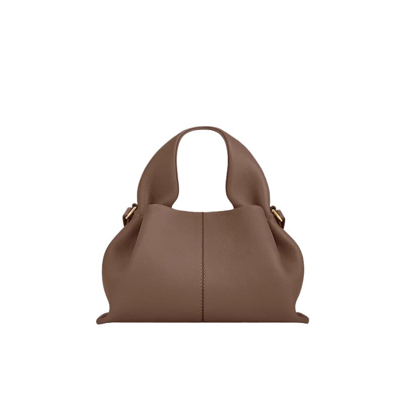 Sac Polène Cloud, un sac à main de niche en forme de ravioli, nouveau sac à main/bandoulière haut de gamme français pour femmes, collection 2025
