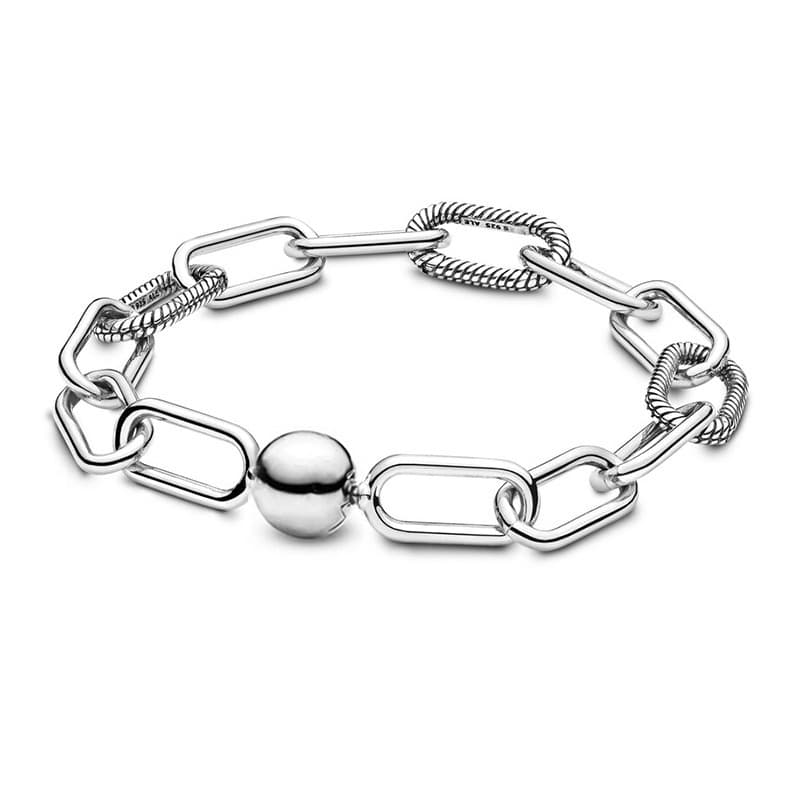 Charm Bracelets New Alloy Me Bond Bracelet Interwoven Interlocking Bracelets Diy Accessories Hand Jewelry