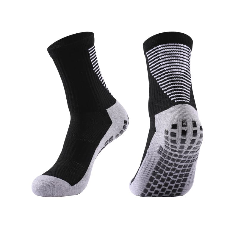 Classic Adult Football Socks Men's Mid Tube Socks Game Specific Non Slip Socks Towel Bottom Thickened Training Sports Socks