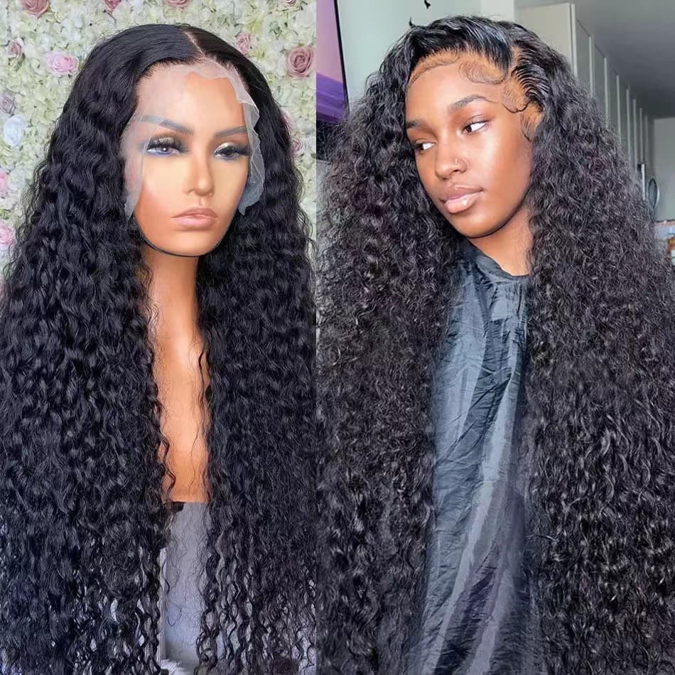 Front lace headgear 13x4 lace frontal wig wig straight indian hair