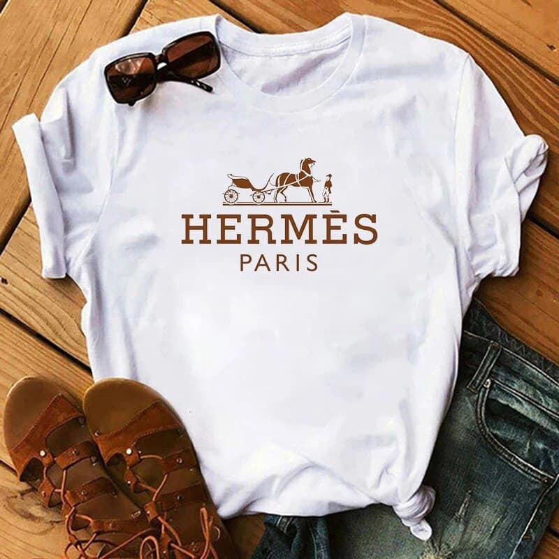 2024 Nouvelle marque tendance de vente à chaud à manches courtes imprimées pour hommes et femmes