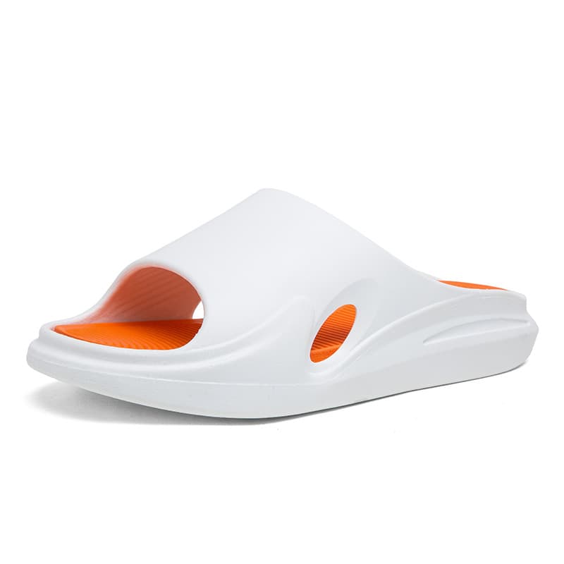 Cross-border Home Slippers Summer Wear Korean Version Of The Trendy Brand Flip Flops Men's Personality All-match Beach Shoes Stepping On Shit Slippers