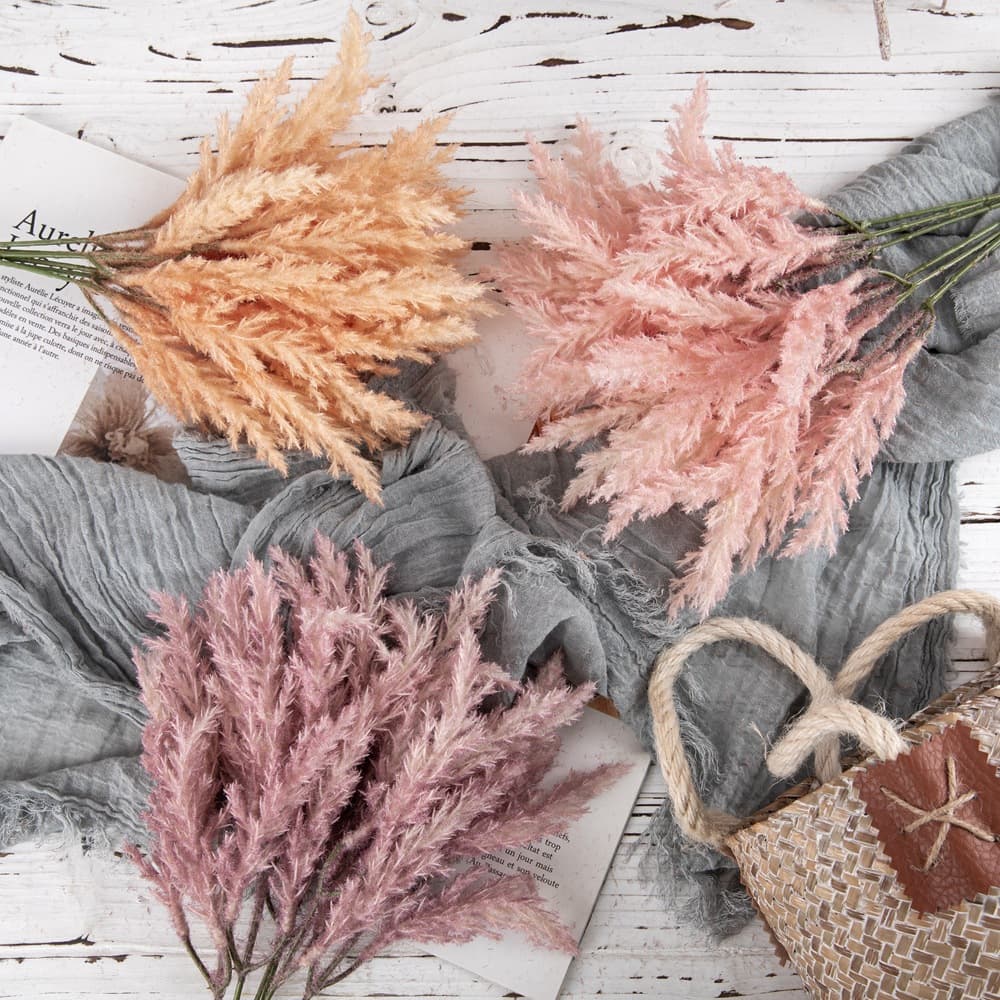 Home network bride twig bunch with flowers artificial flower decoration hand bouquet rose flower wall artificial flower DY1-PJ-5375