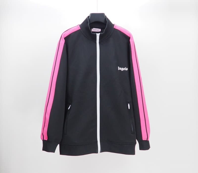 Veste de sport à rayures arc-en-ciel avec fermeture éclair et palmier, uniforme scolaire pour homme, nouvelle version 2025
