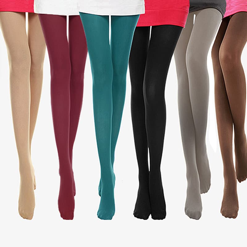 Spring and autumn wear 120d velvet pantyhose women step on the foot micro through warm thin leg leggings stockings wholesale