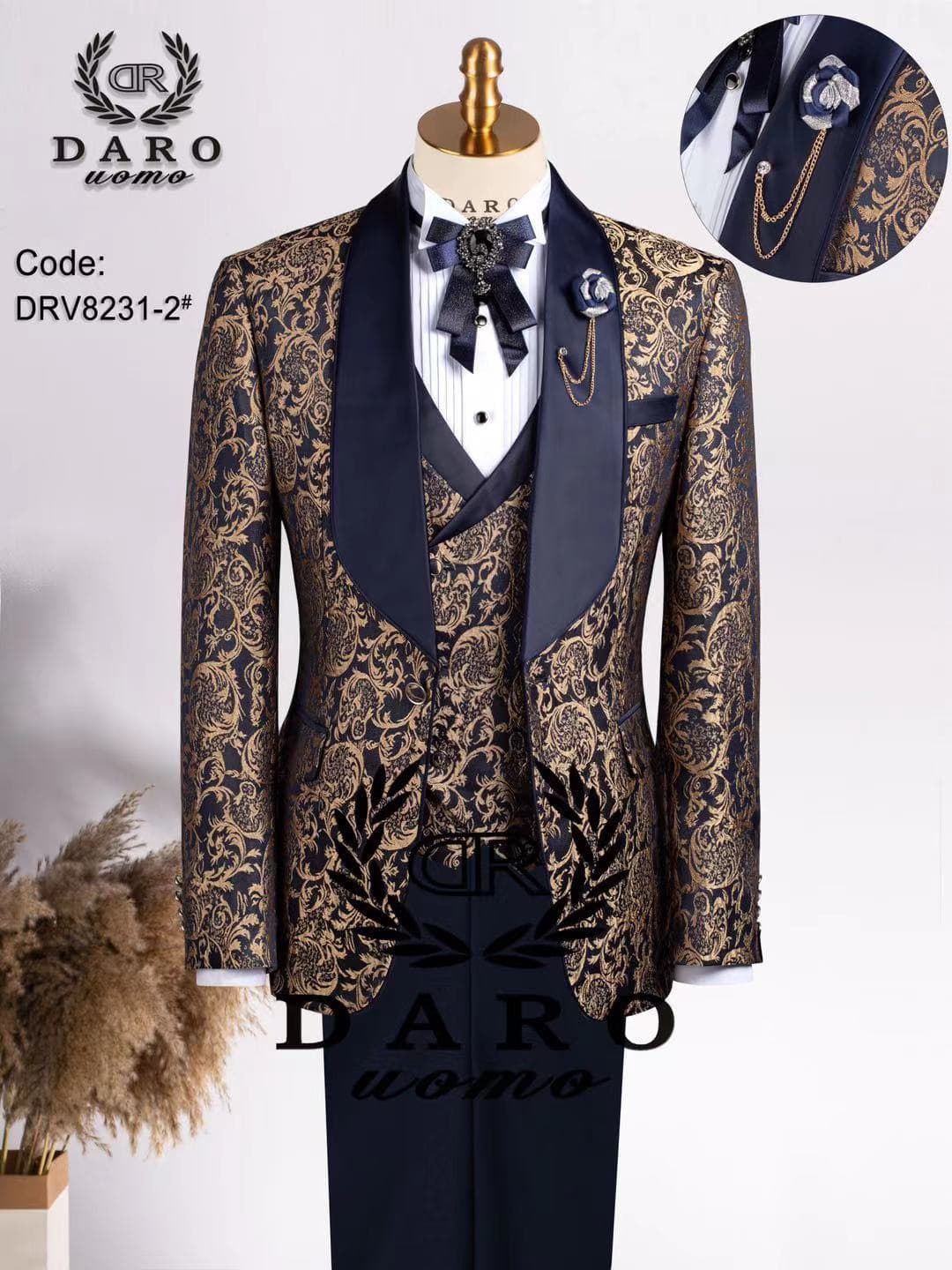 Men's Clothing Wedding Groomsmen Three Piece Suit
