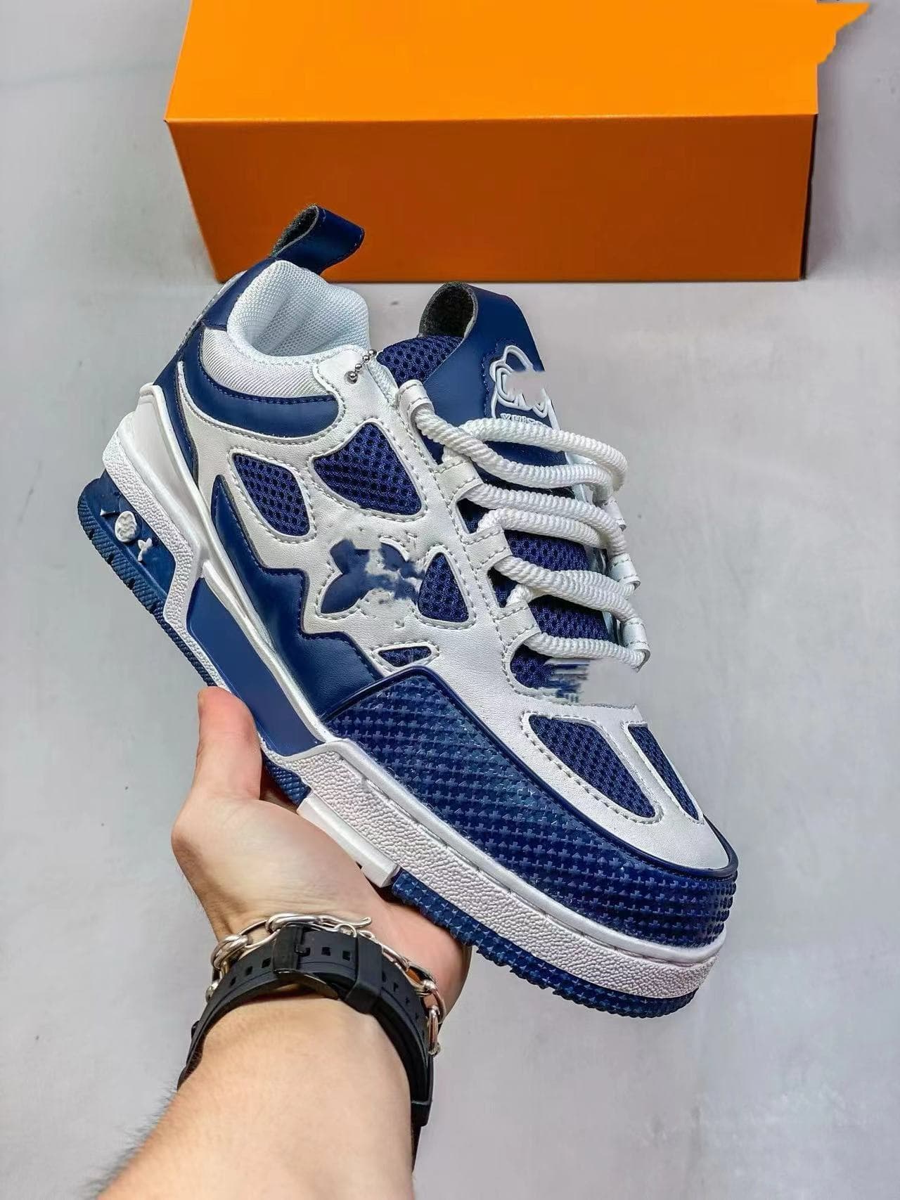 2024 Lous Tendance Marque Créateur De Mode Hommes Et Femmes Baskets Appartements Décontracté Rue Couple Chaussures Chaussures De Skateboard