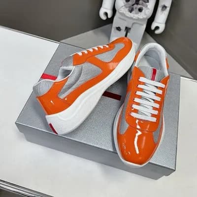 Chaussures de course polyvalentes en cuir verni véritable de haute qualité pour l'été 2025 de la Coupe des Amériques