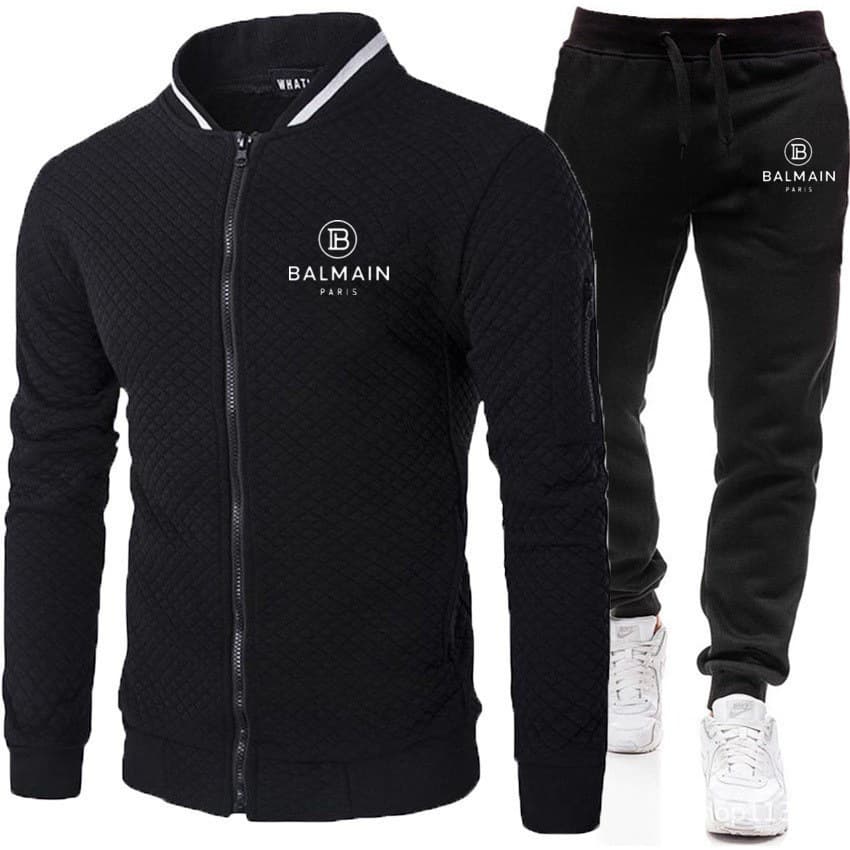 Nouveau costume pour hommes, pull d'extérieur, col montant, mode sport loisirs, combinaison zippée