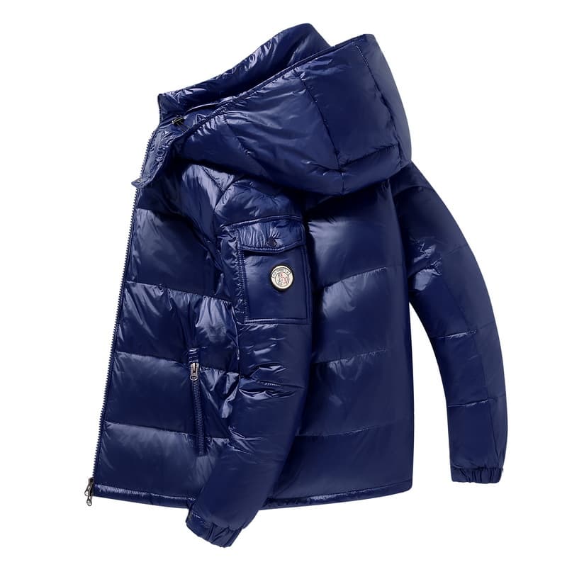 Women's Thickened Warm Jacket Jackets Men's And Women's Bright Winter Duck Warm Jacket Couples' Jackets Trend