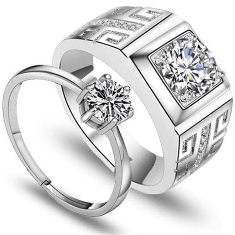 Men's Women's Rings Couple Rings Women's Diamond Rings Wedding Rings Fashion Luxury Men's Rings Engagement Proposal Wedding Rings