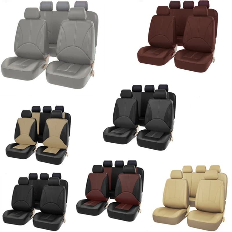 PU Leather General Purpose Car Seat Covers Are Water And Dust Resistant