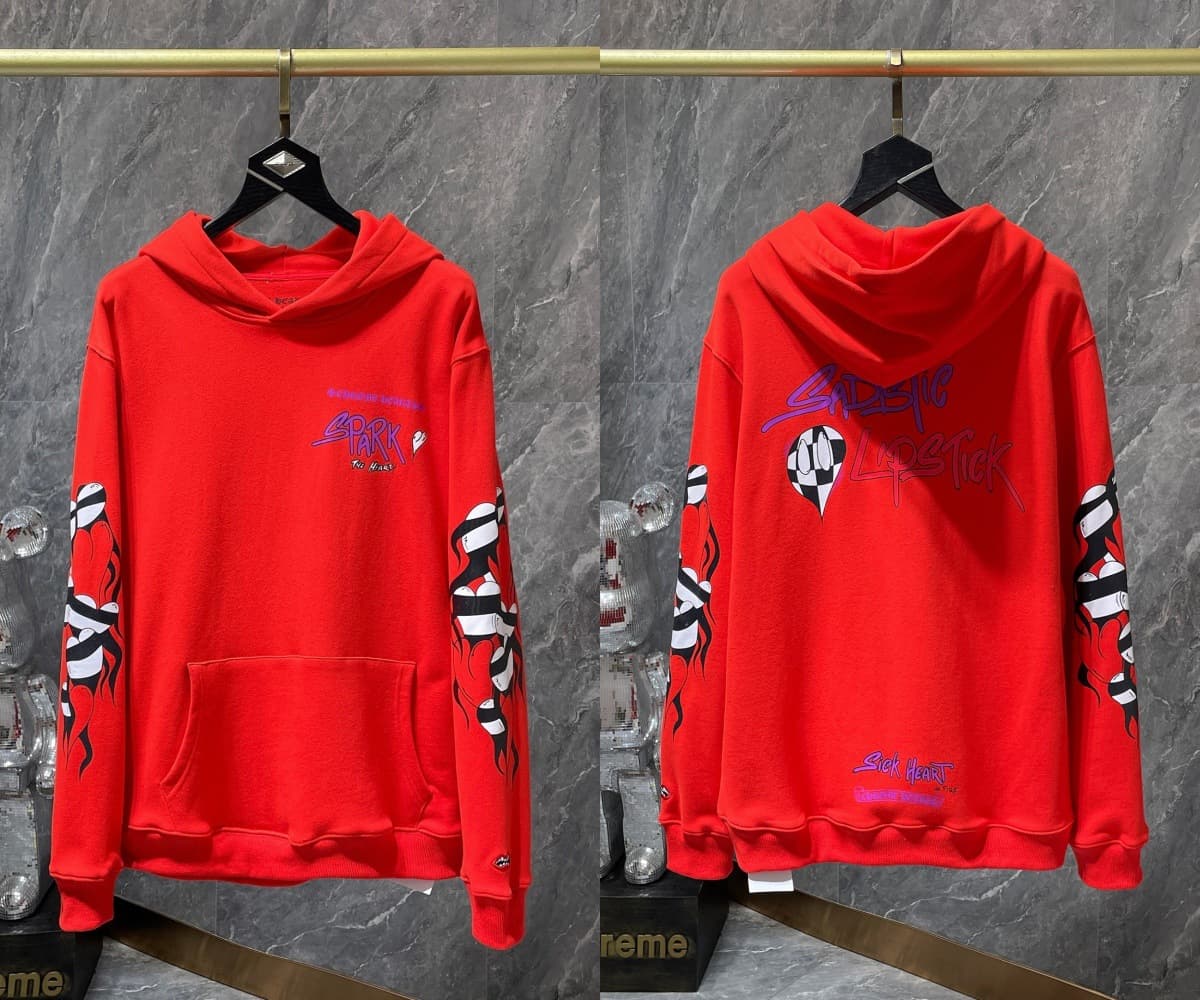 Sweat à capuche Chrome Hearts Cross, version correcte 25ss, polyvalent et tendance, vente en gros