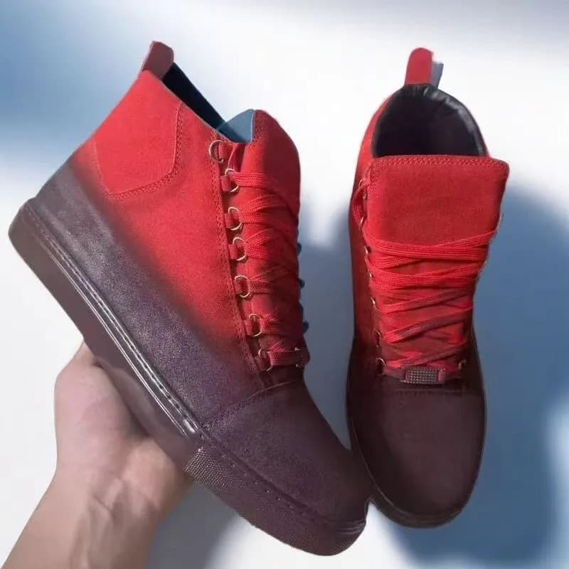 In-Stock European And American Trendy Brand Thick-Soled Height-Increasing Couple's Color-Blocked Classic Versatile