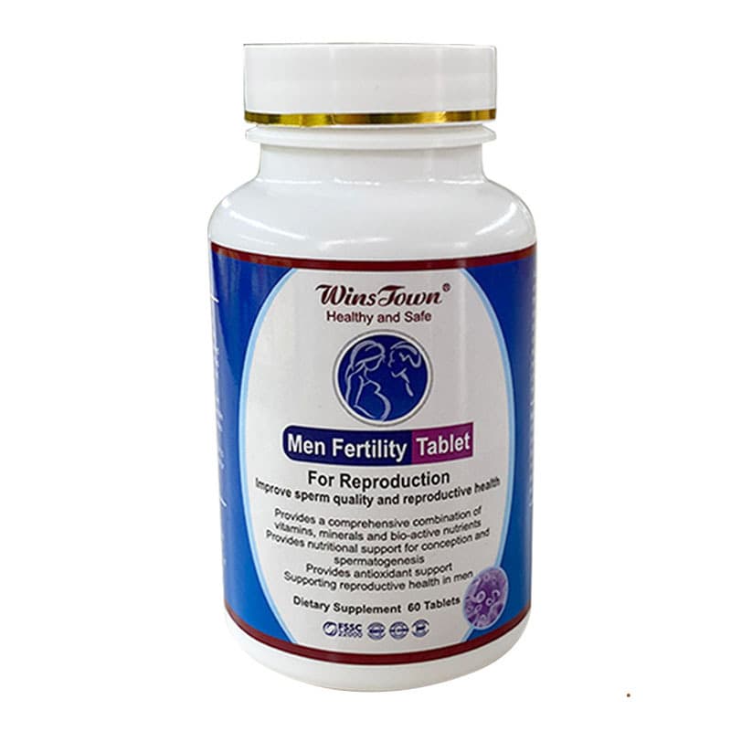 Men‘s Fertility And Vitality Support Supplement With Zinc And Antioxidant Blend