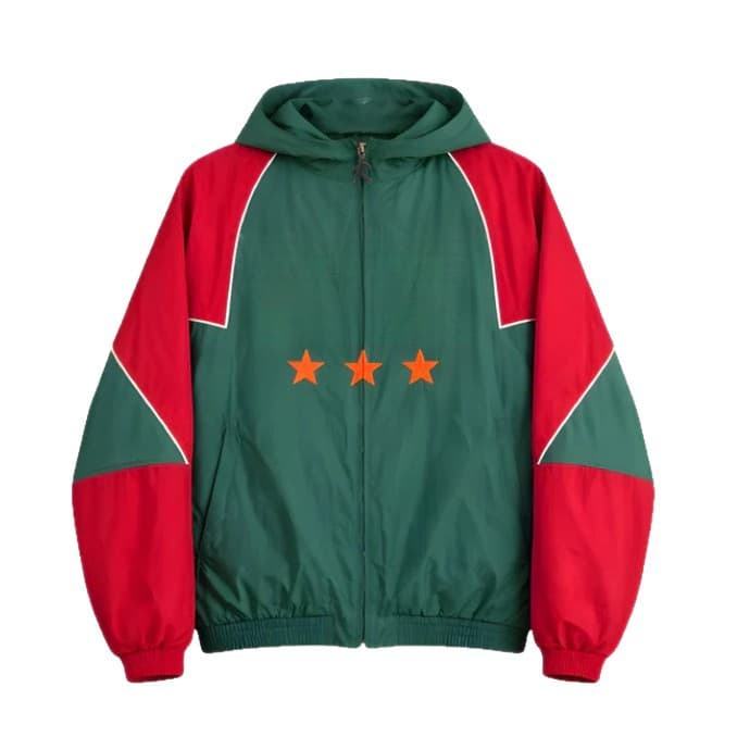 New European And American Embroidered Letters 2026 Winter Hooded Long-sleeved Zipper Trendy Sweatshirt Jacket