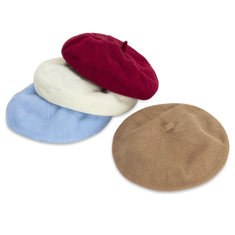 Beret For Women Hot Sale Wind Braided Sun Hat Breathable Foldable Ladies Lightweight