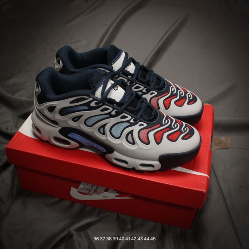 Putian DRIFT TN Fishbone Running pour hommes, baskets MAX, chaussures de sport décontractées à coussin d'air et amortissantes pour femmes