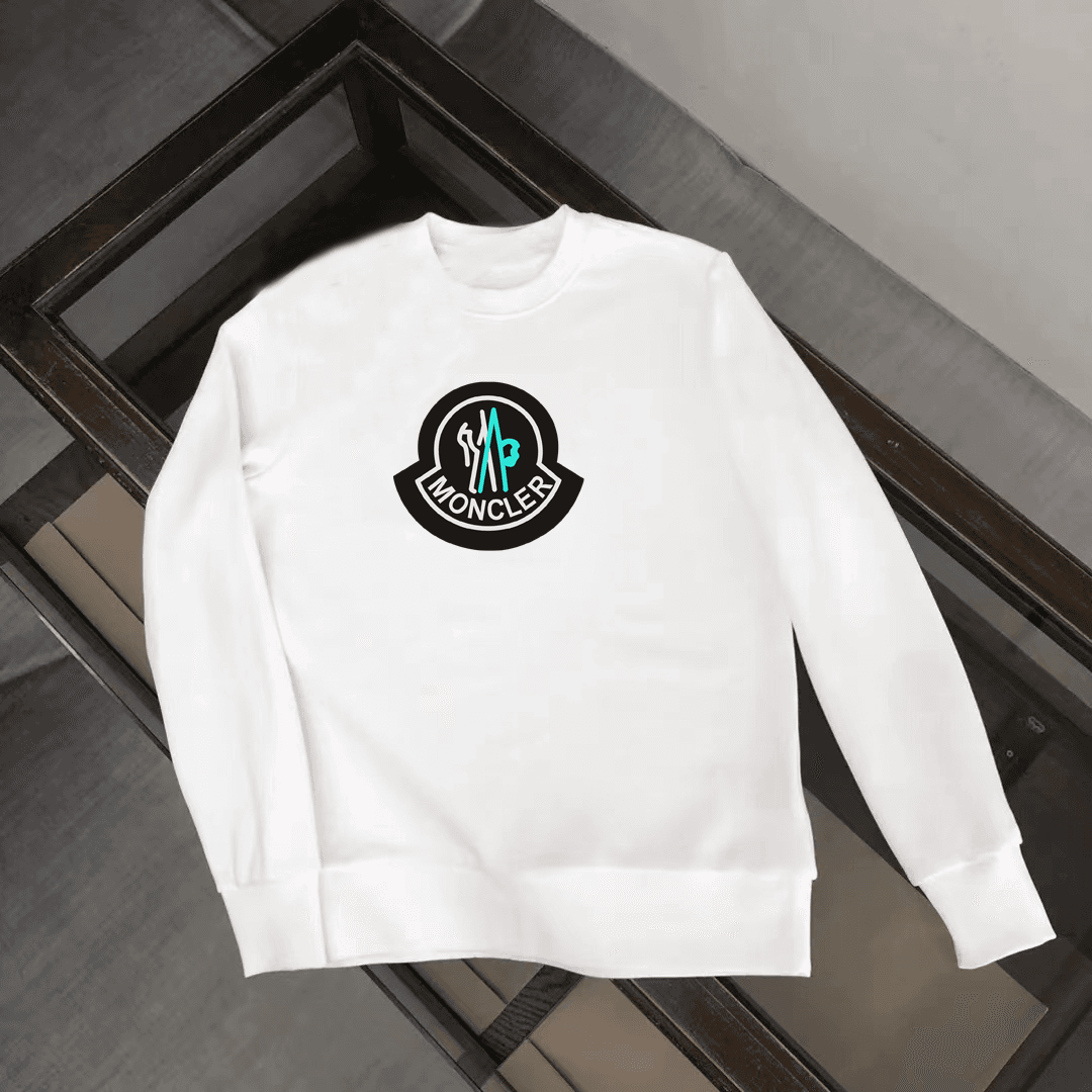 Pull ample et décontracté à col rond pour homme et femme, style sport imprimé, surdimensionné, 2026
