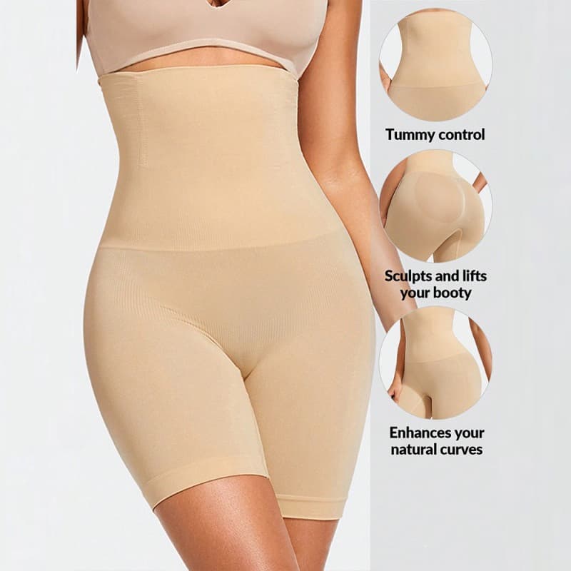 K Postpartum Flat Angle High Waist Compression Underwear, Waist Cinching And Hip Lifting Beauty, Plus Size Slimming And Safe Compression Pants