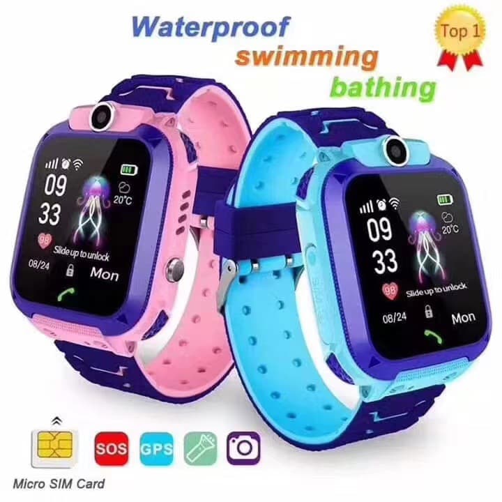Q12 Kids Smart Watch - GPS Tracker Video Call & Educational Games (Waterproof Parental Control Long Battery Life)