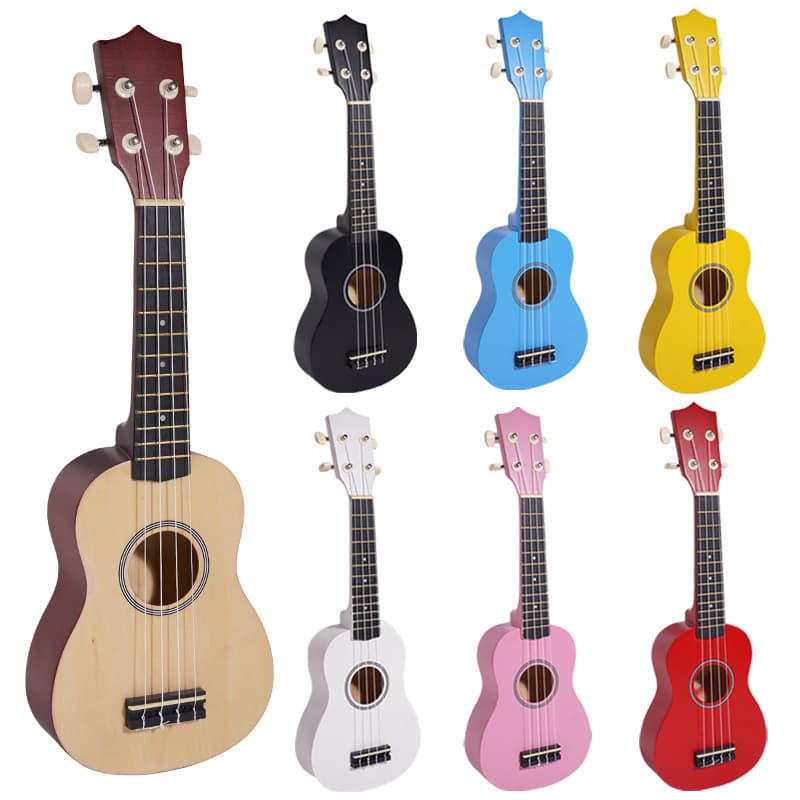 21 inch mini ukulele beginner ukulele entry-level four-string small guitar children's early education instrument