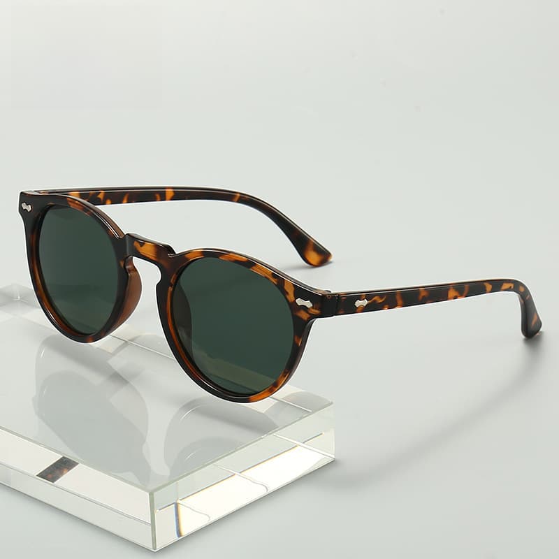 Unisex Polarized Sunglasses Men And Women Sunglasses Round Japanese And Fashion Small Frame Nail Sunglasses 2947