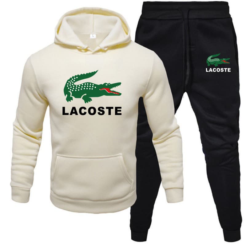 2024 Nouvel ensemble de sport imprimé pour hommes Mode sweat à capuche + pantalon de sport pour hommes Sweat à capuche deux pièces Ensemble de lo