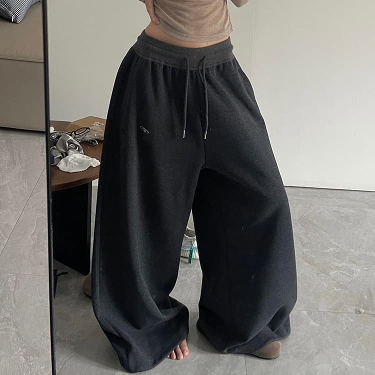 Women's Clothing Casual Pants Loose Sweatpants Wide Leg Pants Drape Mopping Loose Large Size Long Pants