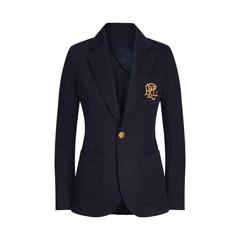 Women's Clothing Designer Double Sided Knitted Embroidered Suit Temperament Commuting British Style Slim And Versatile College Women