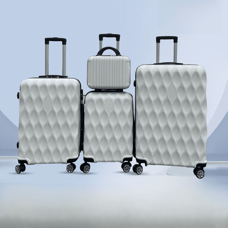 Foreign Trade Trolley Case Large Capacity Wholesale Ultra Light Zipper Boarding Luggage 14 Inch 20 Inch 24 Inch 28 Suitcase