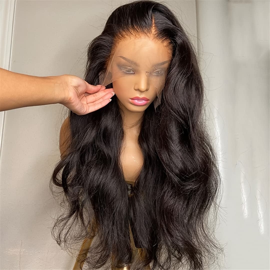 180% Density 13x4 Lace Front Human Hair Wigs Body Wave Lace Front Wig For Women Brazilian Remy Human Hair Wig