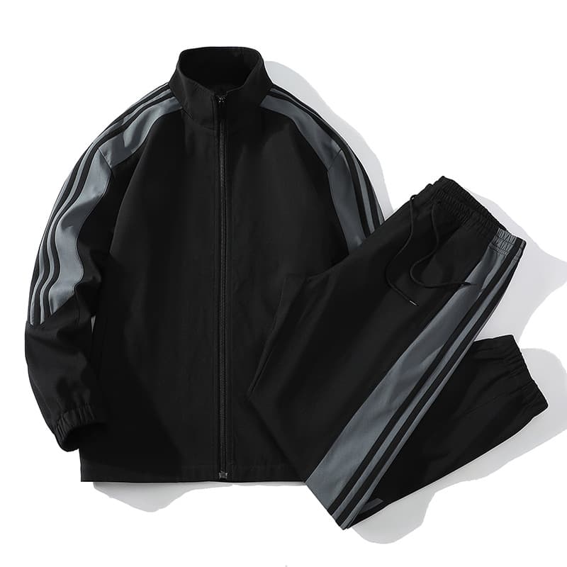 Casual Sports Jacket Suit for Men 2023 Spring Autumn New Fashion Tracksuit Set Trendy Long Pants Jacket 2 Piece Set