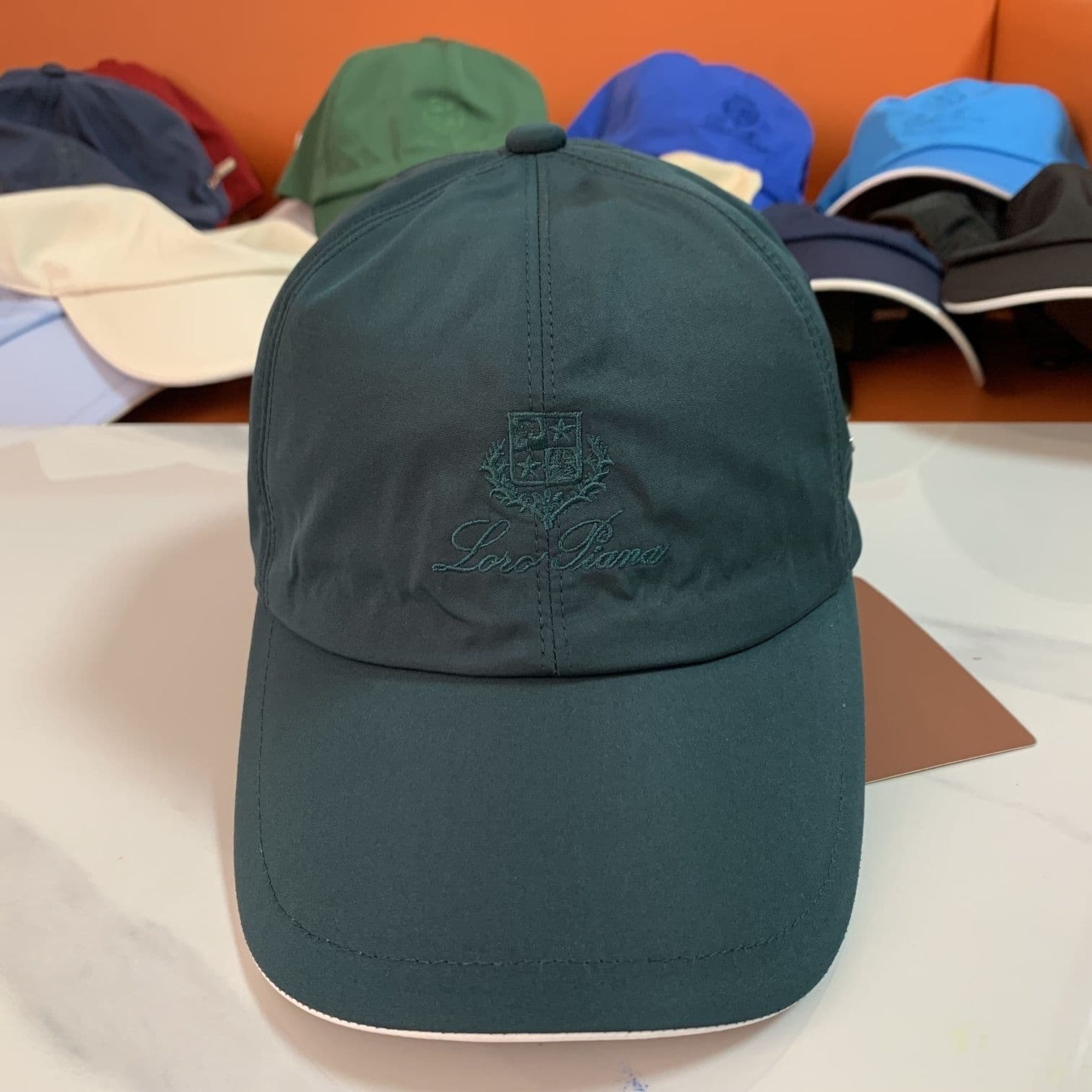 Casquette de baseball tendance printemps-été, broderie décontractée, confortable, séchage rapide, style identique.