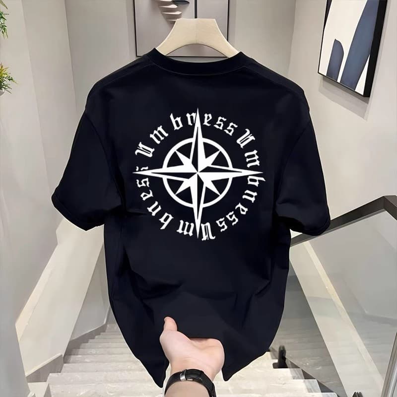 Men's Clothing High Quality Pure Cotton Short Sleeved T Shirt Summer New Casual Round Neck T Shirt Sports Top