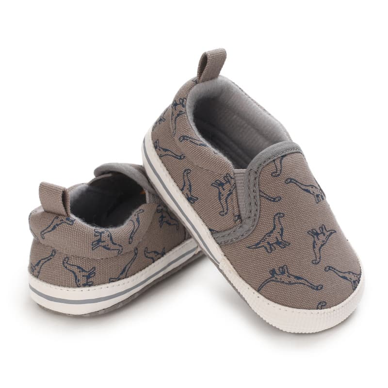 Mother & Kids Spring and Autumn Toddler Baby Shoes Spot Boys' Shoes Casual Graffiti Cotton Toddler Shoes Soft Sole Velcro Baby Shoes