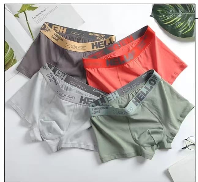 Men's Underwear Box Pure Cotton Graphene Crotch Comfortable And Breathable