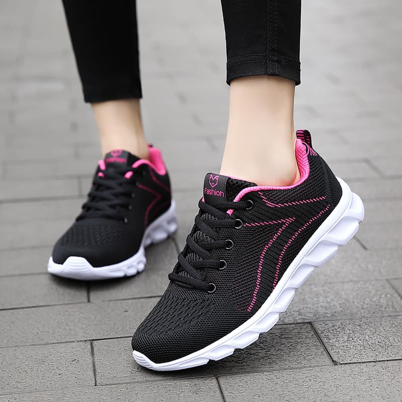 Chaussures de course confortables et légères à semelles souples pour femmes, nouvelle collection printemps-automne 2023, pour sports de plein air et loisirs