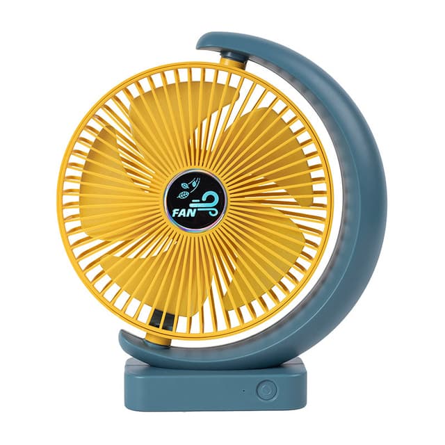 Mini USB Desk Fan Better Cooling Perfect,Strong Airflow Whisper Quiet Portable Fan for Desktop Office Table,3 Speeds,8 inch