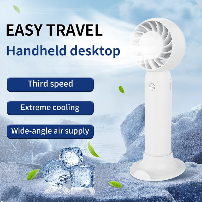 Mini ventilateur turbo portable haute vitesse, rechargeable par USB, mini ventilateur électrique portable et économique
