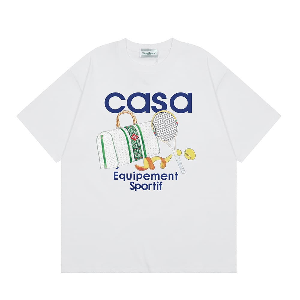 T-shirt ample à manches courtes pour hommes et femmes, imprimé printemps et été