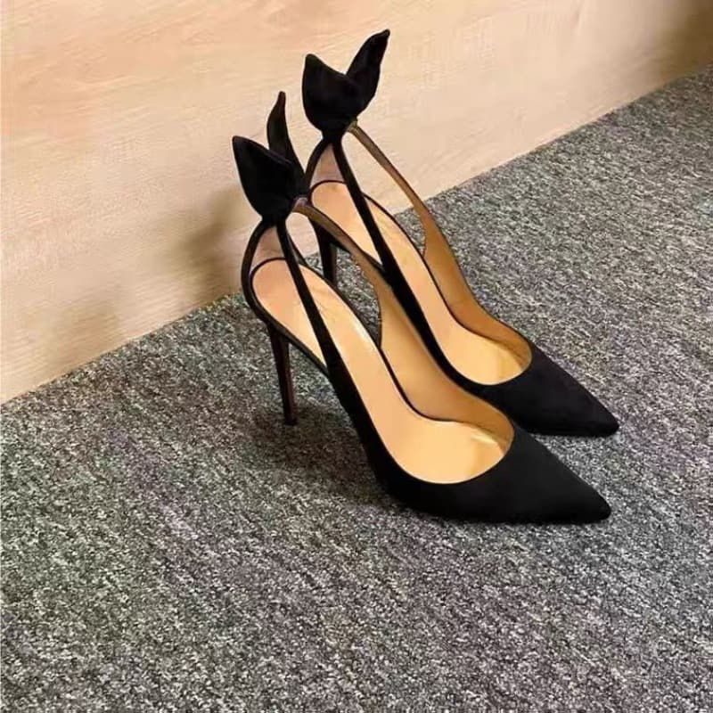 Fun High Heels, Flirting On The Bed, Cannon Shoes, Sexy New Mature Pointed And Versatile, Professional Cross Dressing,