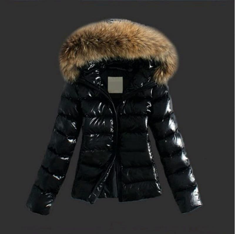 Women's Clothing new style belt hooded coat jacket fur coat pu leather zipper coat