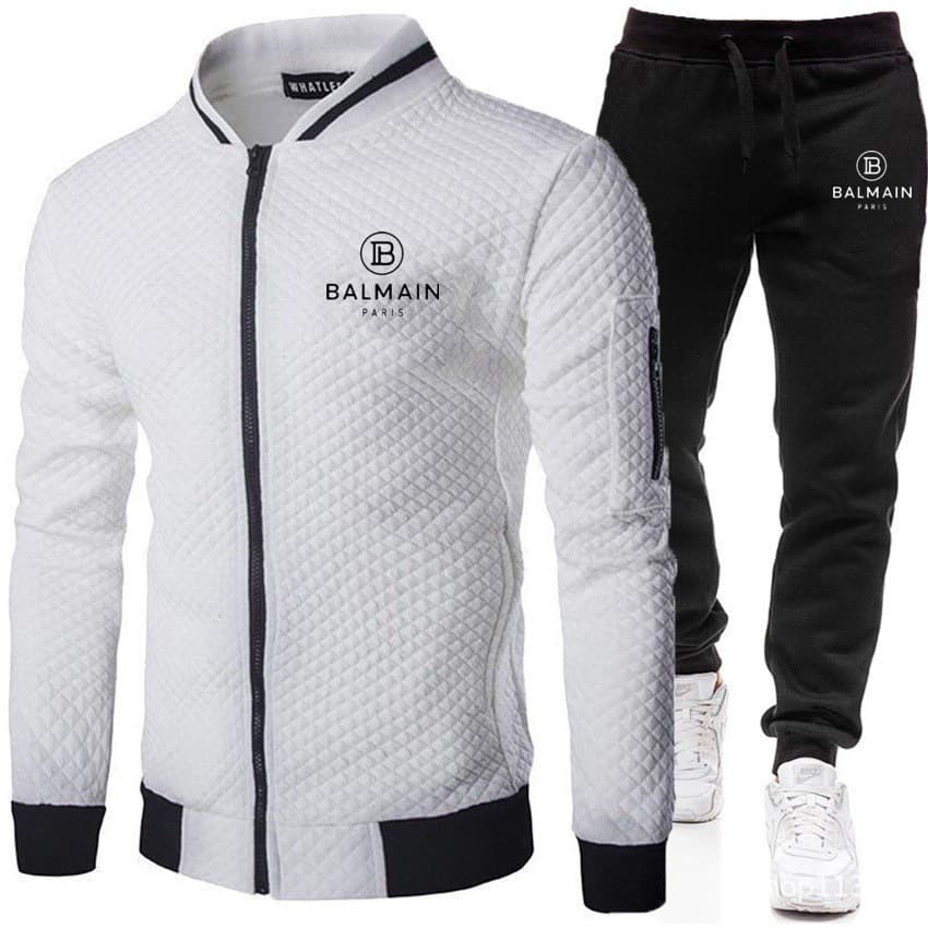 Nouveau costume pour hommes, pull d'extérieur, col montant, mode sport loisirs, combinaison zippée