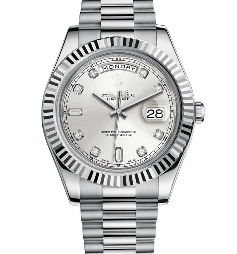 Montre-bracelet en acier pour homme Laojia Business Diary