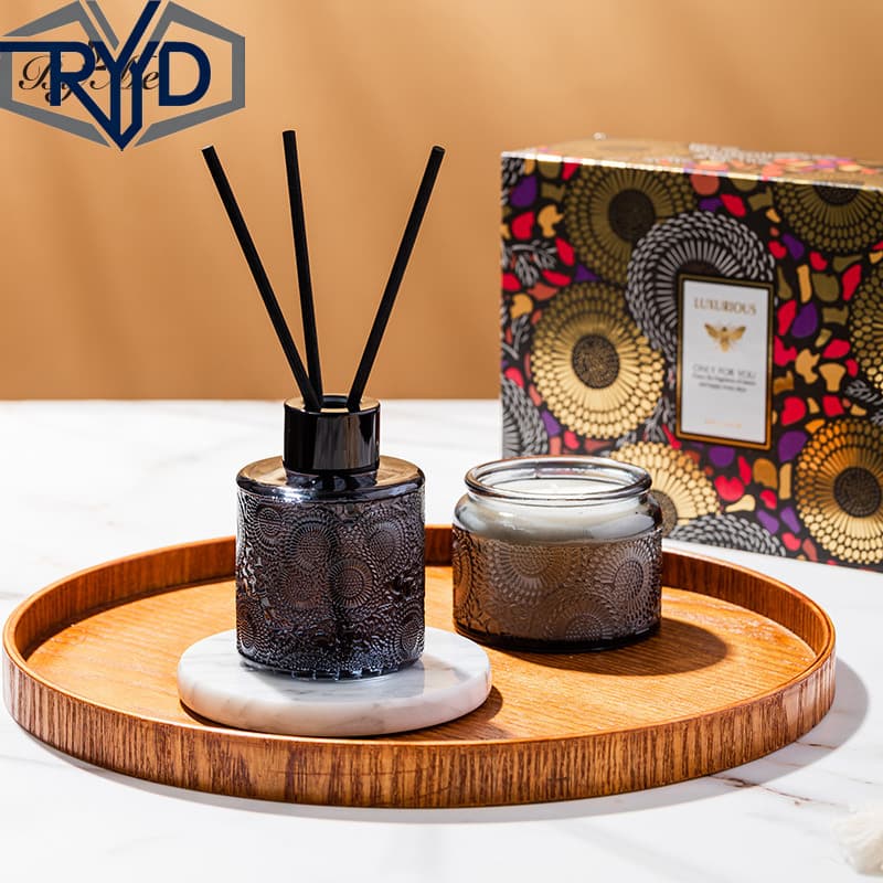 RYYD BYME Embossed Starry Sky Cup Aromatherapy Gift Box High-end Atmosphere Flameless Fragrance Candle