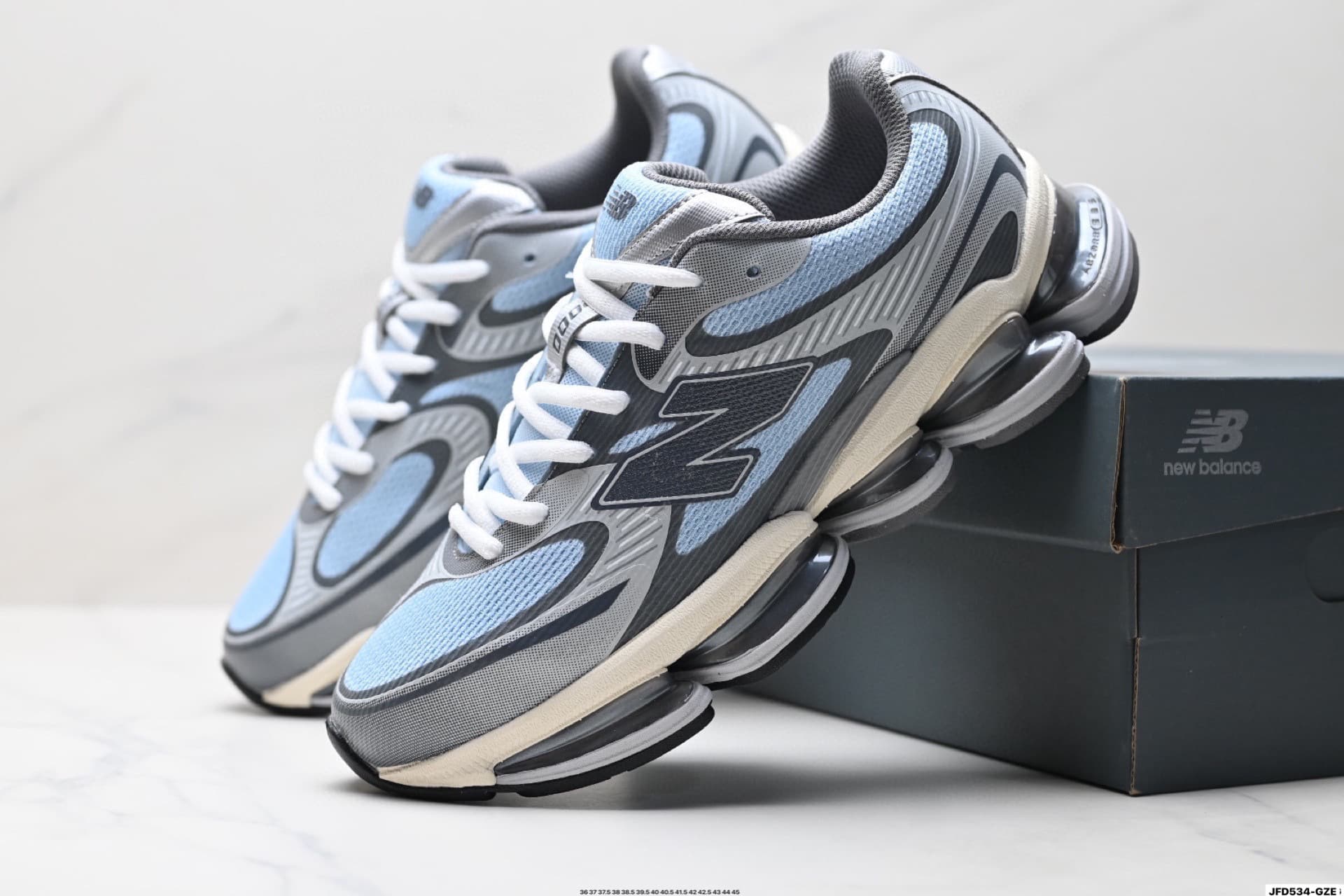 Chaussures de sport basses et décontractées Putian Original Box NB 2000 unisexes, résistantes à l'usure
